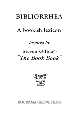 Bibliorhea - titlepage