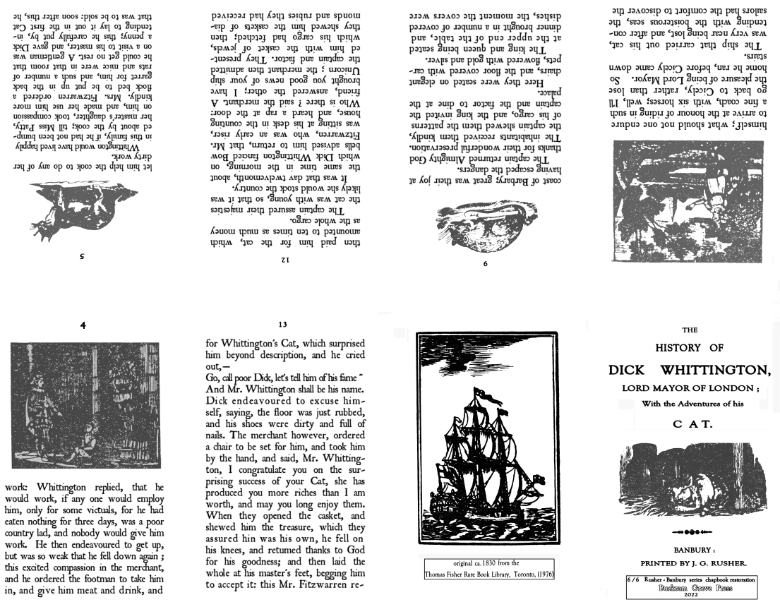 Dick Whittington, one side