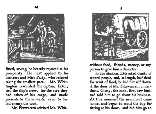 Dick Whittington, sample pages